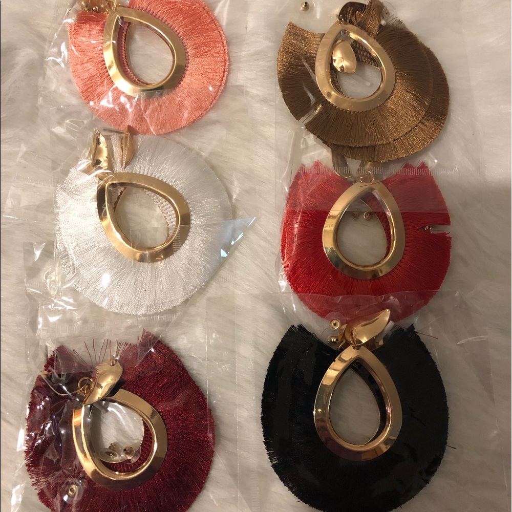 Bohemia Earring tassel. Lot six Earring(lot #1)